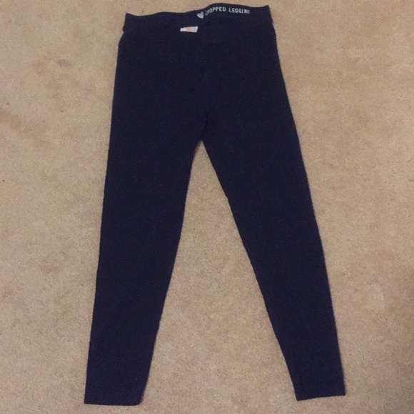Crewcuts Other - Crew Cuts Cropped Leggings Navy Blue